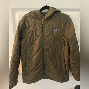 Patagonia Boys Quilted Coat with hood